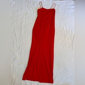 Elegant Red Women's Dress